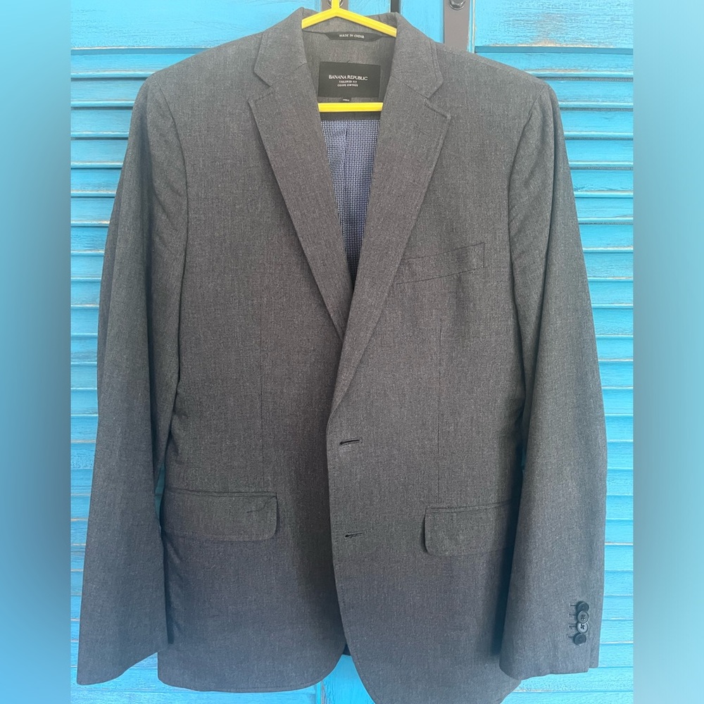 Grey Banana Republic blazer
